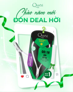 Khuyến mãi dụng cụ nail tại Quyên