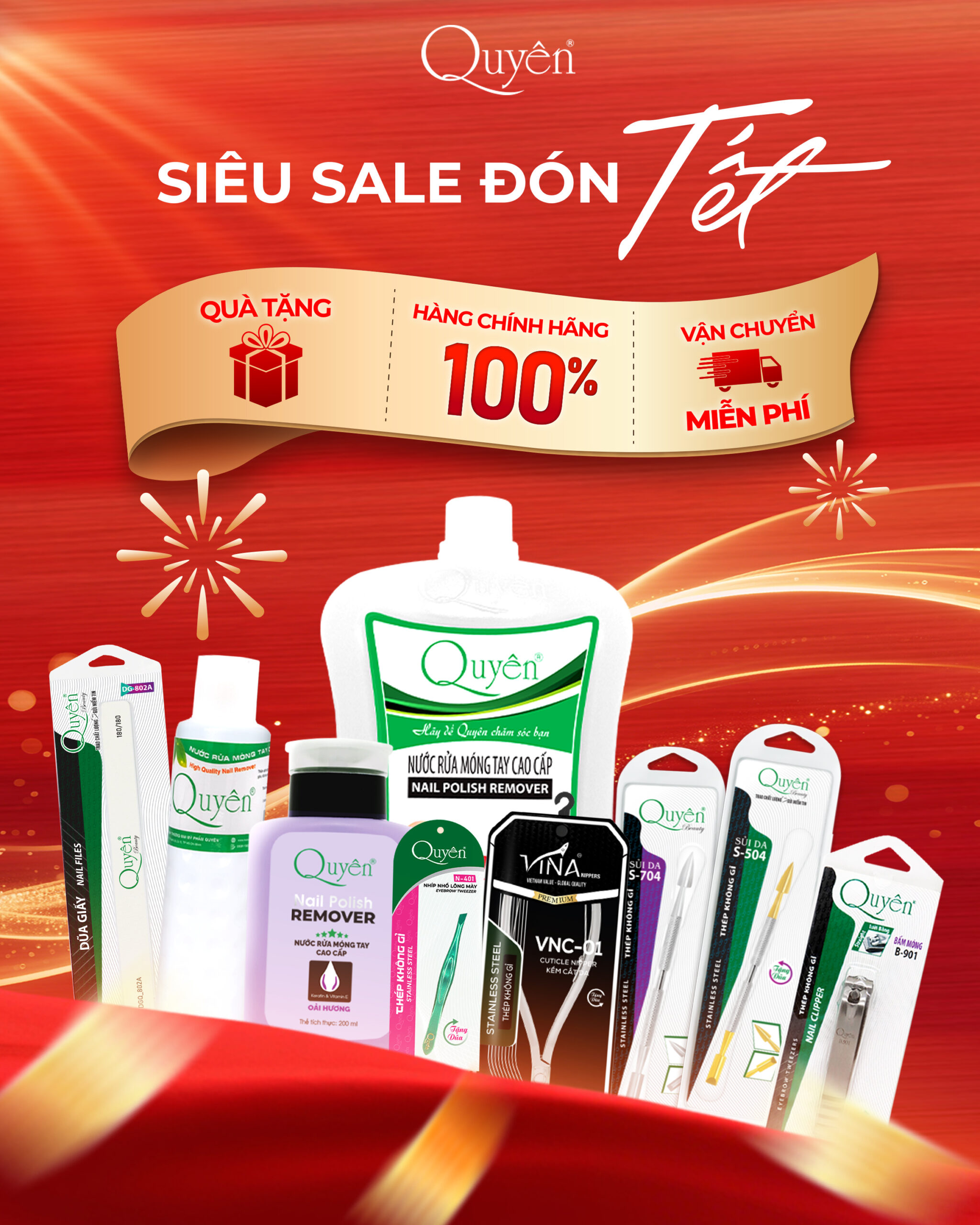 SIÊU SALE ĐÓN TẾT CÙNG QUYÊN